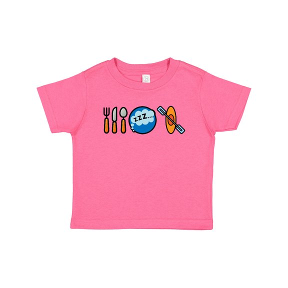 Inktastic Kayaking Eat Sleep Kayak Boys or Girls Baby T-Shirt