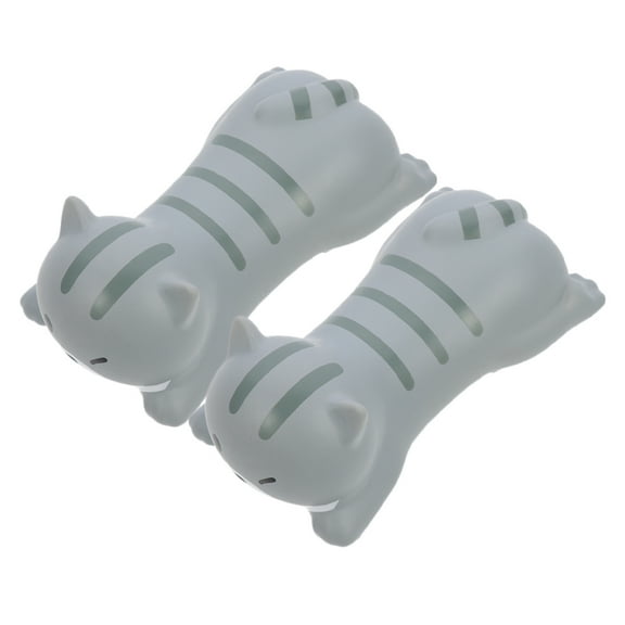 Raindrops  2 Pcs Arm Rest for Desk Computer Adjustable Wrist Animal Mouse Pad Office