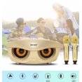 thumbnail image 4 of Portable Rechargeable Wireless Karaoke Speaker 3D Stereo Bluetooth Speaker with Wireless Microphone Set, 4 of 8