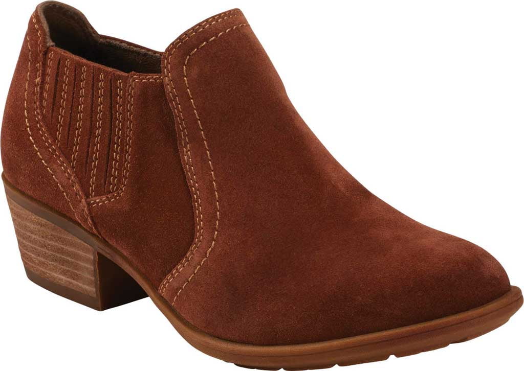 Earth Peak Peru Shootie Tobacco Suede 9 