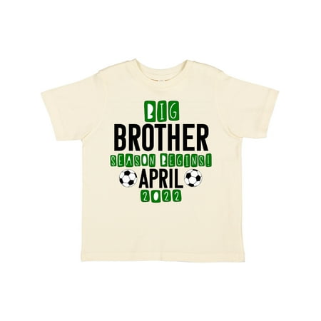 

Inktastic Big Brother Season Begins April 2022 Gift Toddler Boy Girl T-Shirt