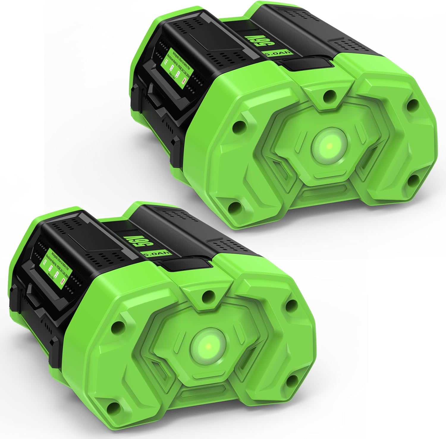 4pack 5000mAh 56 Volt BA2800T Battery Replacement for EGO 56V Batteries BA2800 BA4200 BA1400 CS1604 CS1804 CS1403 HT2400 LB6504 LB5804 LB6500 LB4800 PH1400 Power Tools