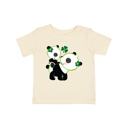

Inktastic Irish Panda Mom and Cub St Patricks Day Gift Baby Boy or Baby Girl T-Shirt
