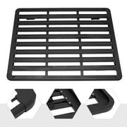 63" x 51" Aluminum Platform Flat Roof Rack Universal Cargo Carrier 600lbs Load