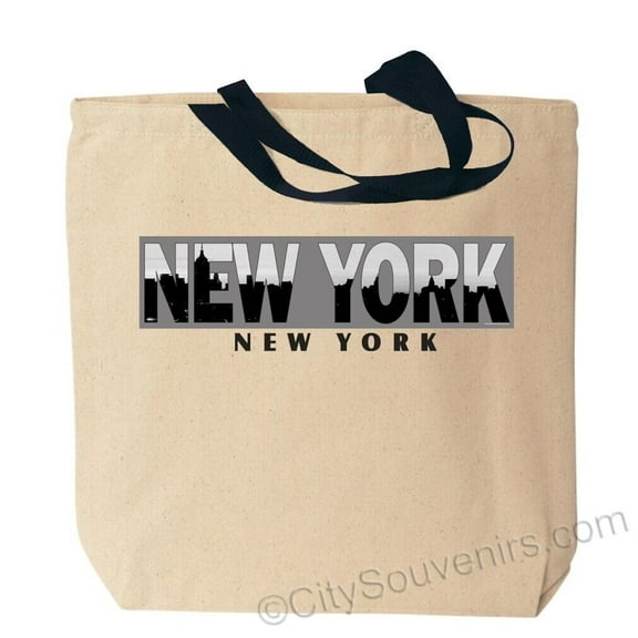 New York Photo Canvas Tote Bag