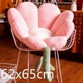 thumbnail image 1 of Cute Plush Sofa Throw Pillows INS Flower Pillow Office Chair Lumbar Back Cushion Soft Elastic Decor Cushions Winter OreillerS-Pink Deng Xun unisex, 1 of 2