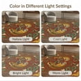 thumbnail image 7 of ODIKA Snake Striped Folk Ornate Border Battle Tibetan Tiger Refined Structured for Playroom, Bedroom, Reading Nook, Pet Friendly & Kids Safe Play, 7 of 7