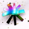 thumbnail image 2 of Nail Art Trimmer Steel Nail Tip Trimmer Tip Line Line Edge Stencil Manicure Clipper Styling Tool, V Shape, Colorful, 2 of 7