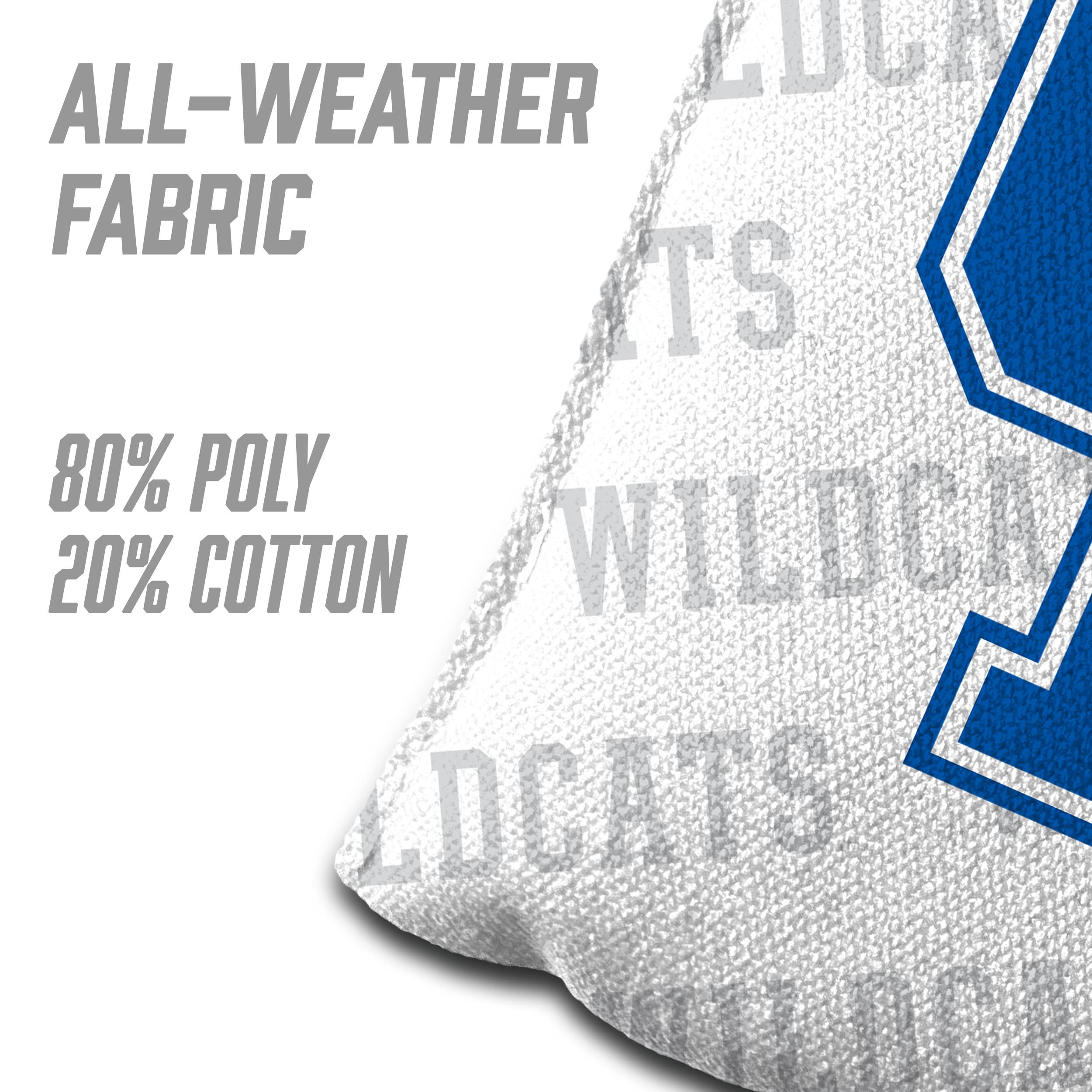 NCAA Kentucky Wildcats Cornhole Bags - 4PK - White