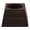 Black Wood, variant on YAHHU Natural Wood Color Trapezoid Candle Holder, Retro Walnut Candlestick Cup for Wedding Holiday Party Tabletop Decor, 1.9 inches / 4.8 cm Height