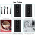 thumbnail image 3 of 1 Uds. Limpiador de dientes ultrasónico, limpiador de dientes eléctrico portátil para el hogar, eliminación de manchas y manchas de dientes, instrumento de embellecimiento Dental, cuidado bucal Personal Rojo Verde, 3 of 5