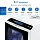 AIRMSEN Lave-vaisselle de Comptoir Portable avec Réservoir d'Eau Intégré de 5 Litres et Fonction Air-Sec, AE-TDQR03, Blanc/noir – image 4 sur 9