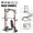 Z6-Smith Machine/Weight Bench, variant on Mikolo Compact 7-IN-1 Smith Machine With Cable Crossover System, 1000LBS Multi-Functional Squat Rack, Workout Station with Weight Bar, Bend Peg and Other Functional Attachments