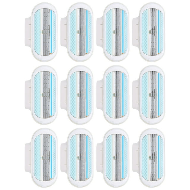 Recambios De Maquinilla De Afeitar De 3 Hojas, Cuchilla De Afeitar Para Depilación De Axilas Corporales, Cuchilla Recortadora Para Mujeres Para Salón De Belleza Para El Hogar
