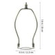 thumbnail image 4 of 2pcs Floor Lamp Shade Harp Holder Lampshade Horn Alloy Bracket Lampshades Parts E27, 4 of 4