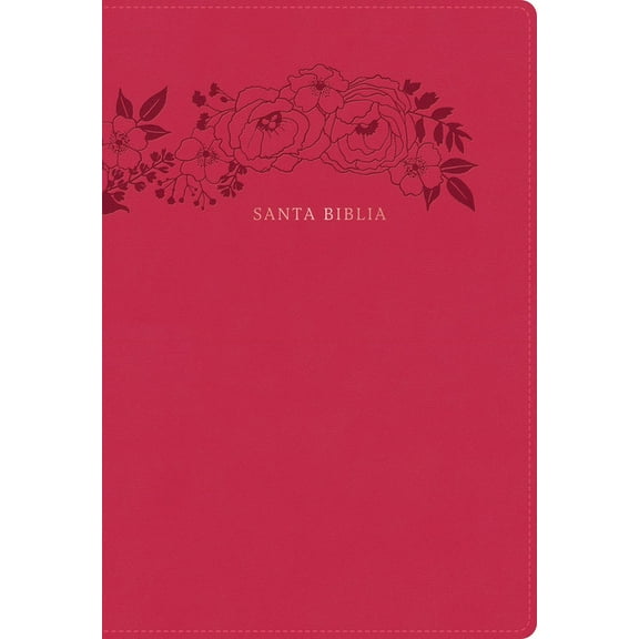 RVR 1960 Biblia letra supergigante, floral símil piel : Con referencias. Nueva tipografía (Hardcover)