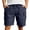 #05 Navy 【Stock up on Your Favorite Colors】, variant on Men's Casual Sports Shorts with Elastic Waistband Zipper Pocket Joggers Sweatpants, Straight Leg Lightweight Quick Dry Breathable, for Gym Workout Running Daily Wear | AKLJWH,Army Green L