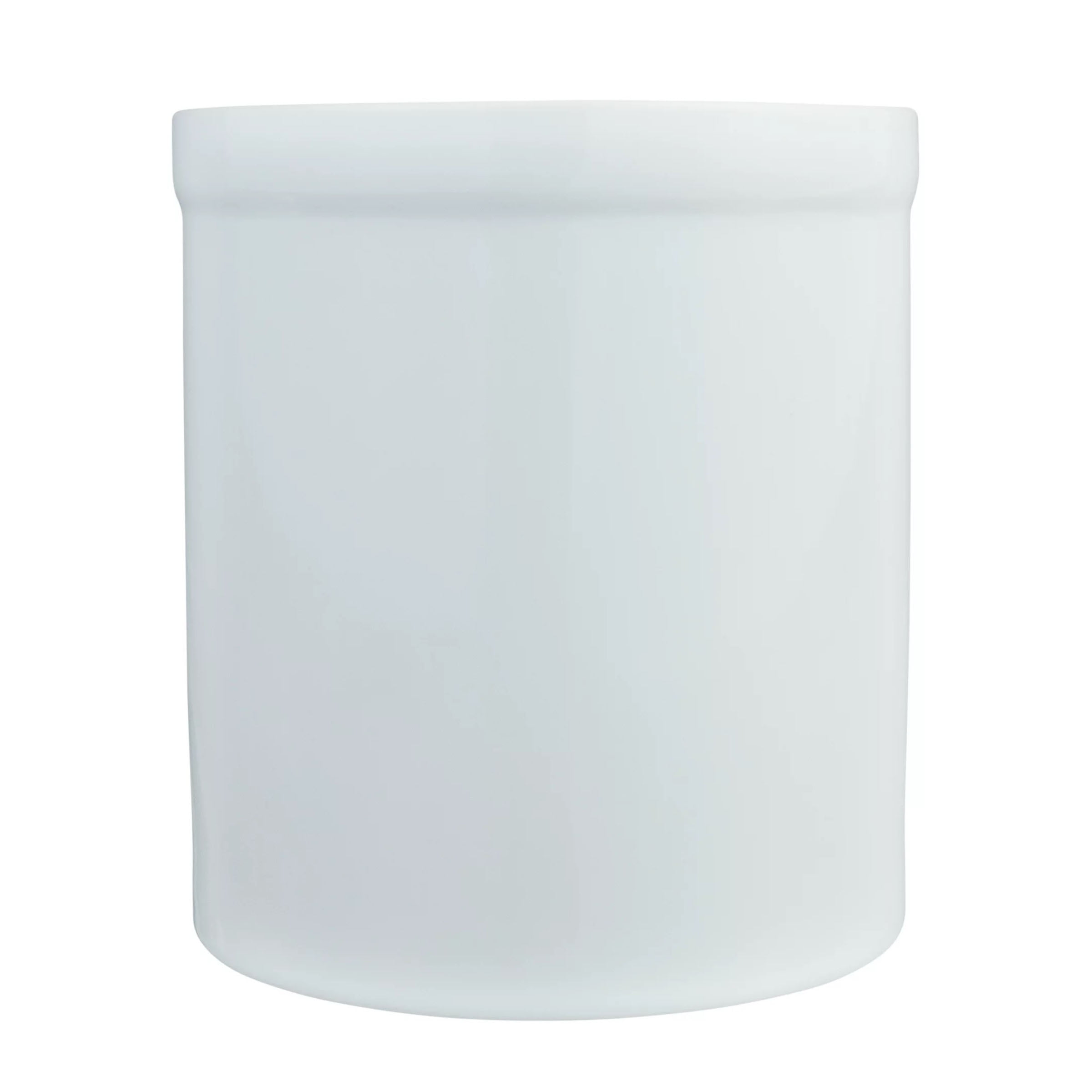 Mainstays White Glazed Ceramic Utensil Holder, 1 Piece