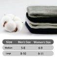 thumbnail image 5 of ELUTONG Mens Diabetic Socks 6 Pairs Extra Wide Loose Socks for Swollen Feet US 5-11, 5 of 5