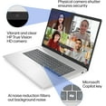 thumbnail image 4 of HP Newest 17 17.3" Full HD Laptop Computer For Student and Business, Intel Core i3-N305, Copilot AI Laptop, 16GB RAM, 512 GB PCIe SSD, Intel Iris Xe, Windows 11 Home,MS Lifetime Office,Gift Set, 4 of 8