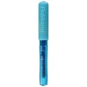 Pelikan Pelikano Jr. Fountain Pen, Left-Handed, Medium Nib, Turquoise, 1 Pen (924894)