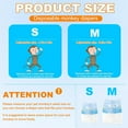 thumbnail image 6 of 20PCS Disposable Monkey Diapers Pet Diapers with Adjustable Elastic Waistline S, 6 of 6