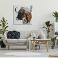 thumbnail image 2 of Stupell Longhorn Cattle Farmhouse Portrait Animals & Insects Painting Gallery Wrapped Canvas Print Wall Art, 2 of 7