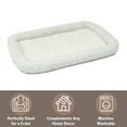 thumbnail image 3 of Midwest Homes For Pets / QuietTime Fleece, Filled Bolstered Bed/ Fits 22-inch Crate/ Model-40222, 3 of 8