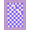Pink Purple, Pattern 15, variant on ODIKA 8'x10' Washable Area Rug Durable, Non-Slip Pink Traditional Purple Grid Symmetrical Repeating Checkered for Living Room, Under Sectional, Family
