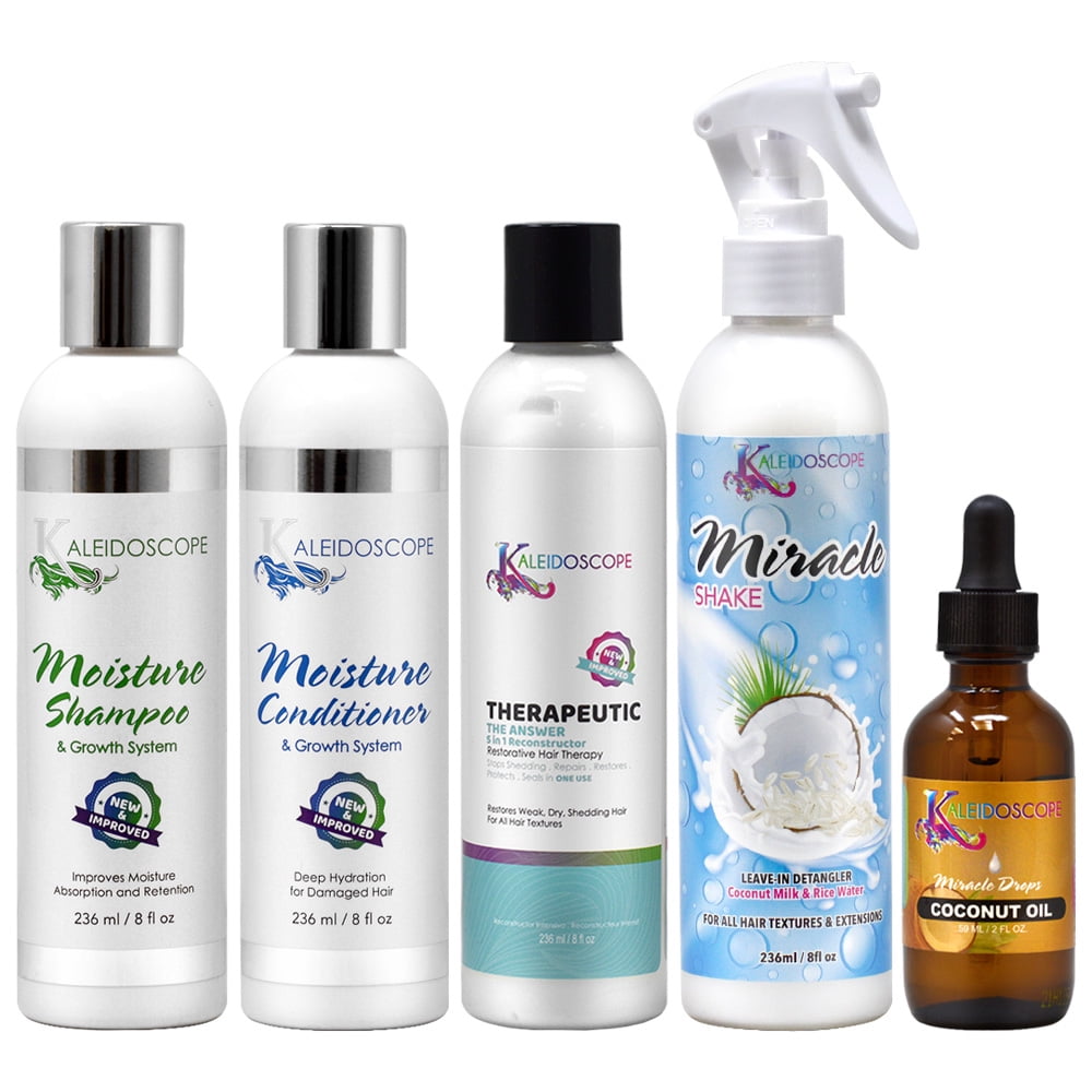 Kaleidoscope Moisture Shampoo 8oz + Conditioner 8oz + The answer 5 in 1