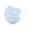 Blue, variant on Disposable Face Mask 50 Pack Macaron Colors 3 Layer Breathable Non Woven Mouth Cover with Elastic Ear Loops for Adult Daily Use School Office Outdoor
