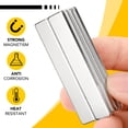 thumbnail image 2 of Barra magnética DIYMAG Rare Earth de neodimio con adhesivo, 60 x 10 x 3 mm, 2 of 6