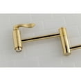 thumbnail image 3 of Kingston Brass KS8102DFL NuWave Wall Mount Pot Filler Faucet, Polished Brass, 3 of 8