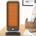 thumbnail image 1 of Mini calentador eléctrico Calentador de aire caliente de escritorio de 500 W, ventilador de protección múltiple para escritorio de oficina, 1 of 6