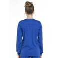 thumbnail image 4 of Cherokee Women's Snap Front Scrub Jacket with 3 Pockets and Knit Cuff - WW340, 4 of 8