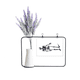 thumbnail image 1 of Caminando esqueleto humano dibujo Tarjeta de jarrón de lavanda artificial, 1 of 3