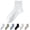 10# White, variant on Men's Ultra Thin Breathable Mesh Ankle Socks, Summer Crew Socks,Non-Slip Moisture Wicking for Business & Casual Wear,Light Gray