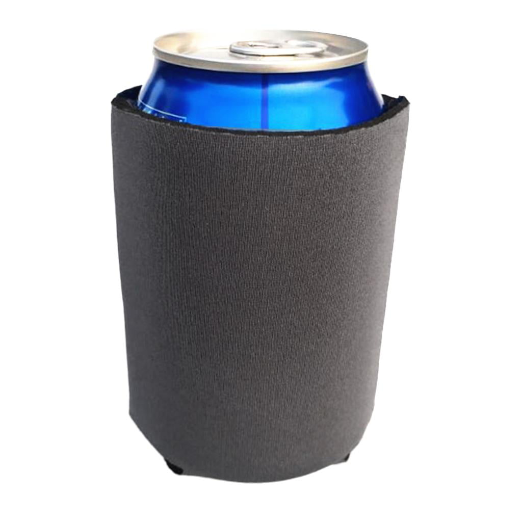 4 Pieces Neoprene Beer Can Cooler Drink Bottle Holder Sleeve Insulator Wrap 