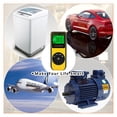 thumbnail image 2 of Digital Contact Tachometer Speed Meter Tachometer RPM Auto Tachometer Non-contact 7.0-99,999rpm Data Hold, Max/Min/AVG ,Portable, 2 of 6