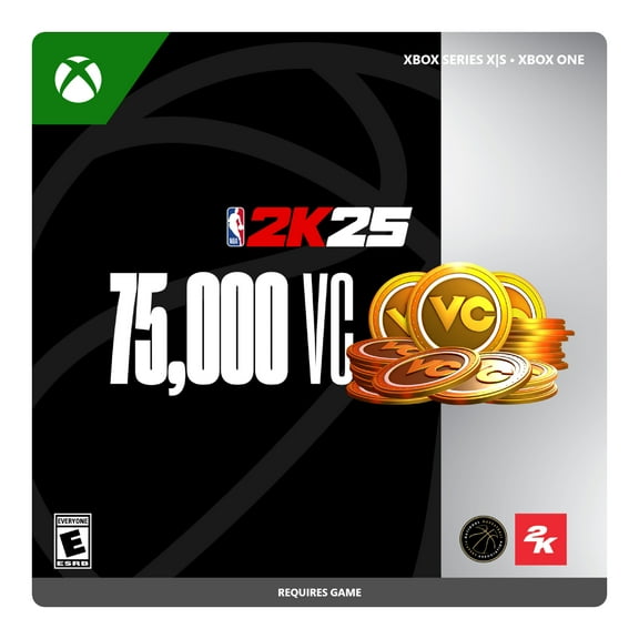 NBA 2K25: 75,000 Virtual Currency Pack- Xbox One, Xbox Series X|S [Digital]