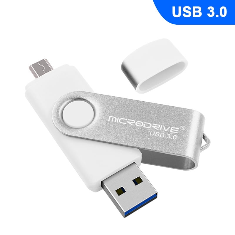 Waterproof 32GB /64GB Type C Mini Ultra Dual USB 3.0 Flash Drives Storage Black 