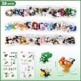 thumbnail image 3 of Yousxin 30-Pack Mini Animal Building Blocks, 927 Pcs Building Block Set, Plastic Animal Character Set, 30 Designs, Party Favors for Kids Ages 6+, 3 of 7