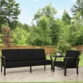 thumbnail image 5 of Better Homes & Gardens 42" x 24" Black Rectangle Outdoor 2-Piece Deep Seat Cushion, 5 of 9