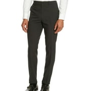 Kenneth Cole Reaction NEW Black Mens Size 34X34 Flat Front Dress Pants