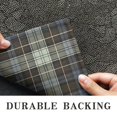 thumbnail image 6 of Brown Blue Checkerboard Checkered Pattern Door Rugs,Washable Non Slip Door Mats Indoor,Decorative Door Mats,Entry Mat Indoor for Entrance,Bedroom,Kitchen,Bathroom,20"x32", 6 of 6