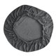 thumbnail image 4 of Funda de asiento de alta elástica cepillada de color sólido - Funda impermeable y resistente a manchas para sillas de comedor, pack de 4, 4 of 5