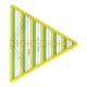 thumbnail image 2 of Matsuzay Regla triangular acrílica, 3 colores, transparente, firme, fácil de igualar, herramientas de medición, suministros prácticos para acolchar De coser Matsuzay HA012511-00, 2 of 6