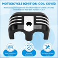 thumbnail image 4 of Motorcycle Ignition Coil Cover for Softail Breakout Fat 114 FLFBS Street Low Slim Standard FLSB A, 4 of 5