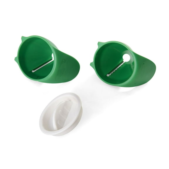 Farberware Classic Set of 2 Spiraletti Hand Held Spiralizers in Green