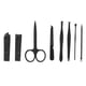 thumbnail image 3 of 8pcs Stainless Steel Manicure Tool Set Nail Clippers Nail File Pimple Removal Needle KitGray, 3 of 4